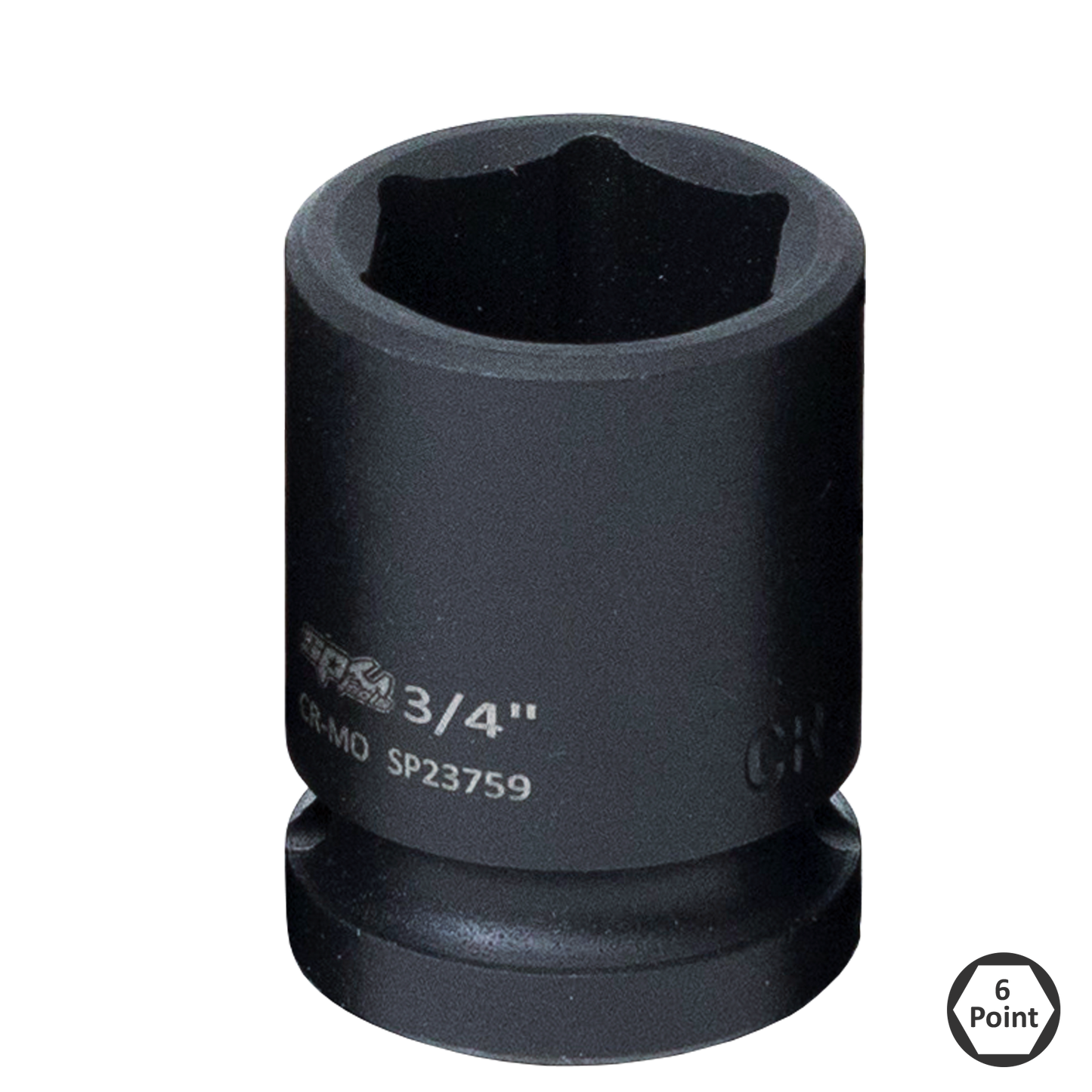 SP Tools Socket Impact 1/2"Dr 6Pt SAE 1-1/2"  SP23771
