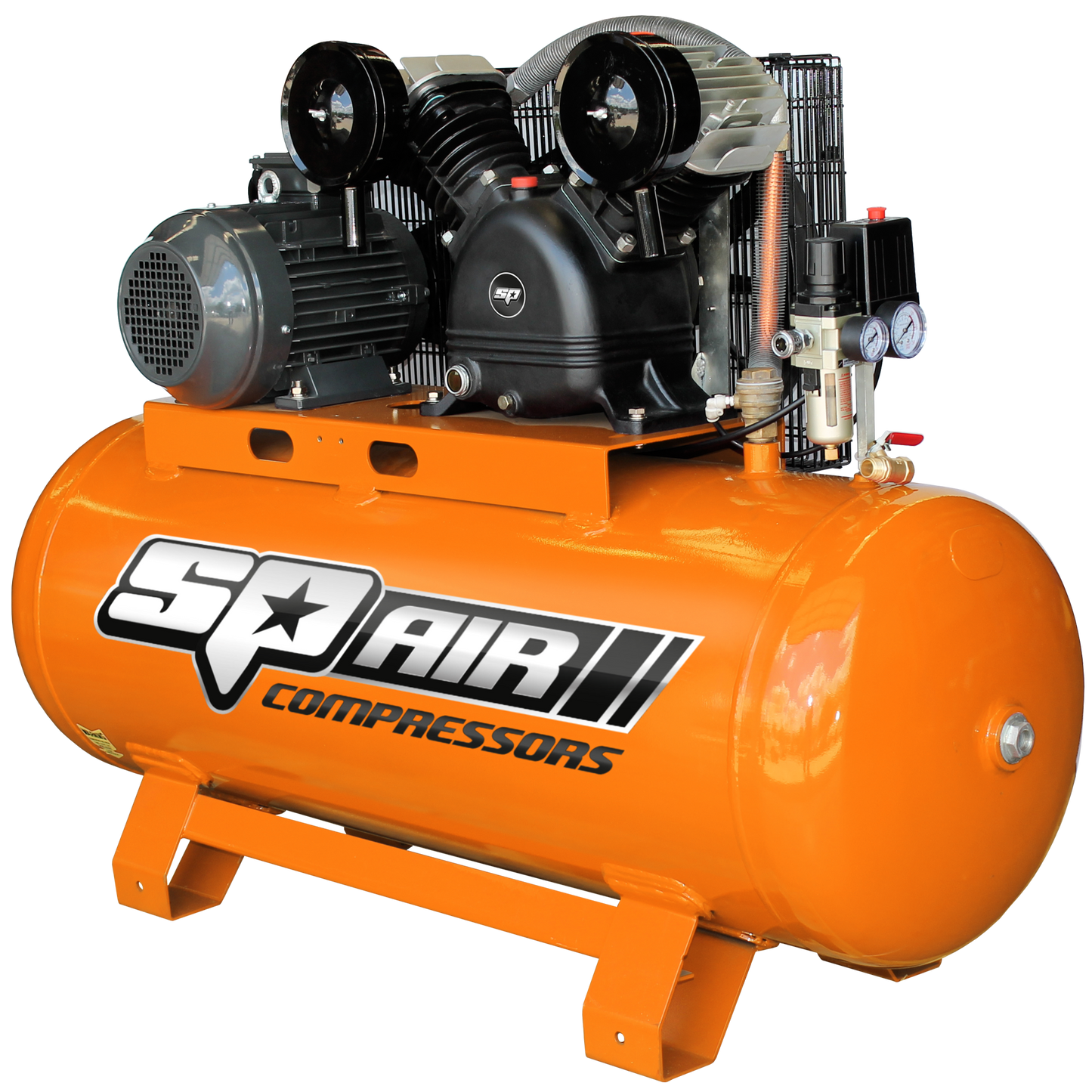 SP Tools Compressor - 5.5Hp Belt Drive 270Lt Tank SP25