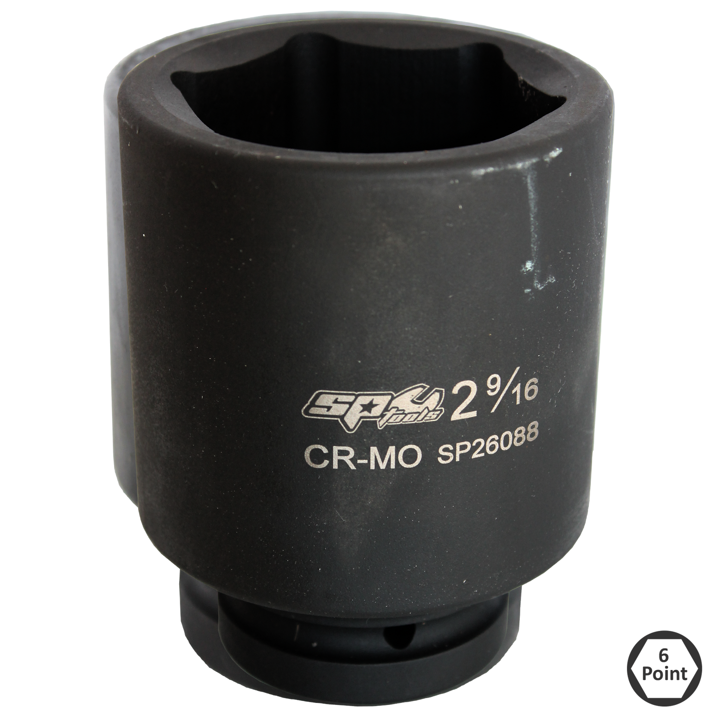 SP Tools Socket Impact 1"Dr 6Pt Deep SAE 2-3/16"  SP26082