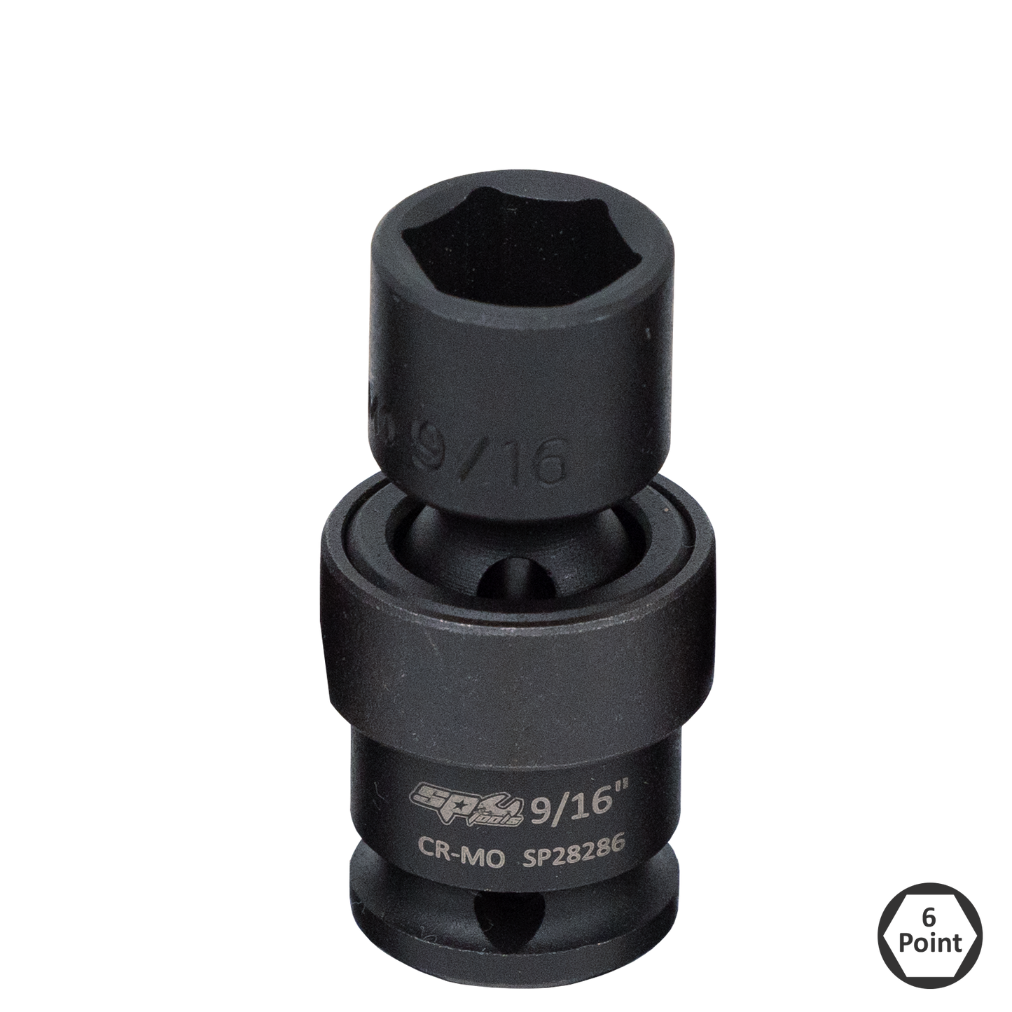 SP Tools Socket Impact Swivel 3/8Dr 6Pt 11/16" SP28288