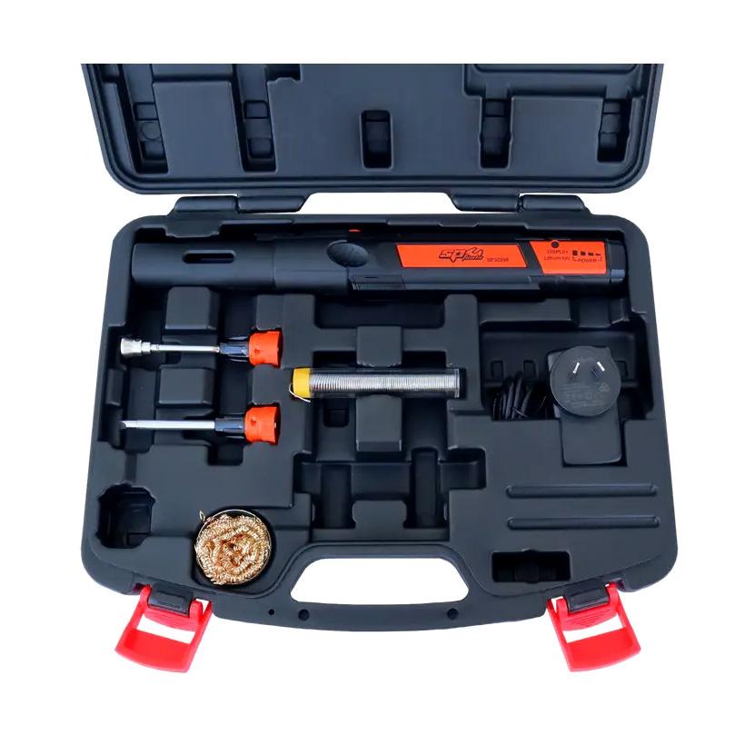SP Tools Li-Ion Cordless Soldering Kit 90W + Heat Shrink Function SP32295