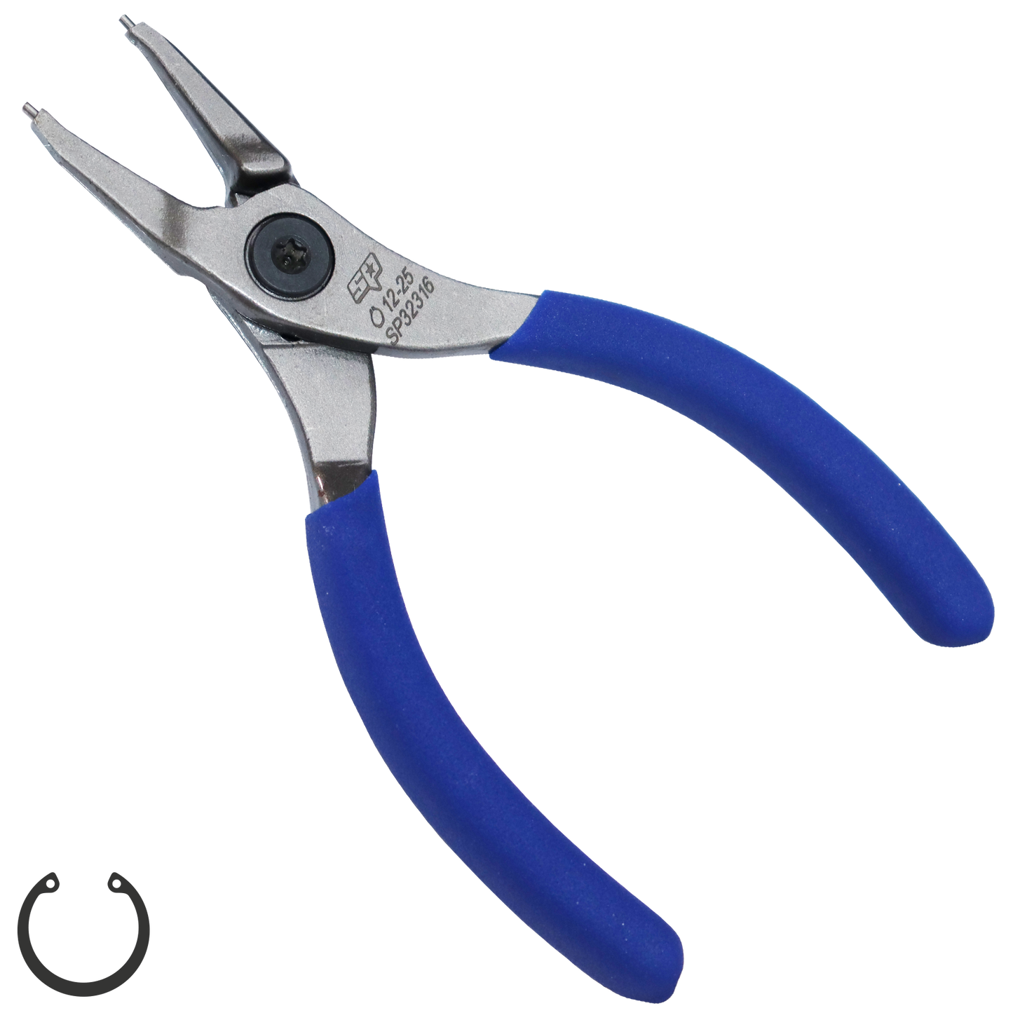 SP Tools Pliers Circlip Internal Straight 145mm 12-25mm SP32316