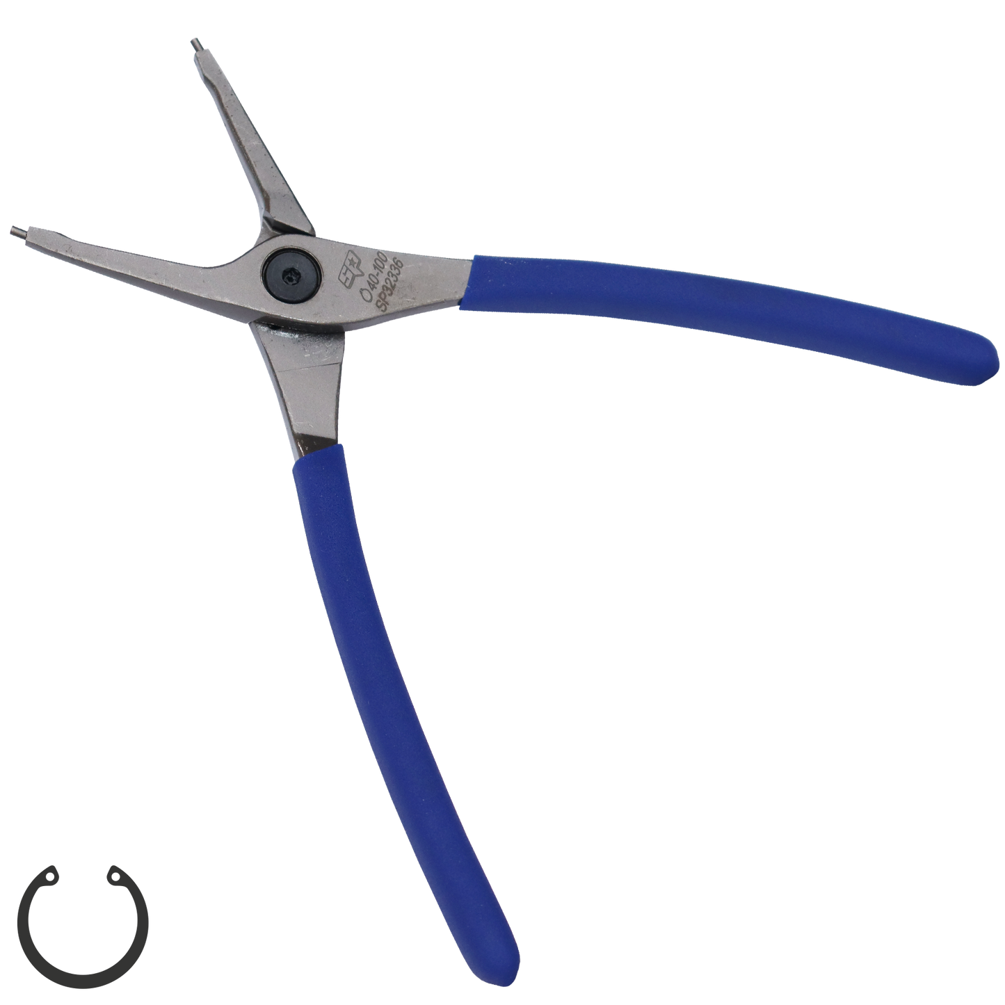 SP Tools Pliers Circlip Internal Straight 235mm 40-100mm SP32336