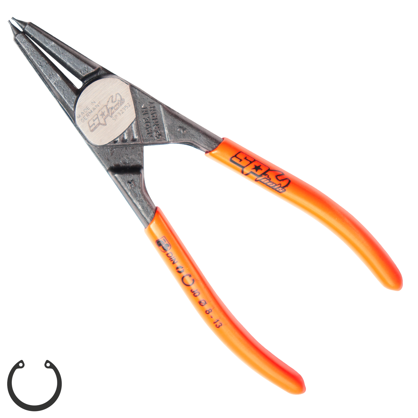 SP Tools Pliers & Cutters - HD Circlip Internal Straight (8-13mm) Precision 135mm SP32352