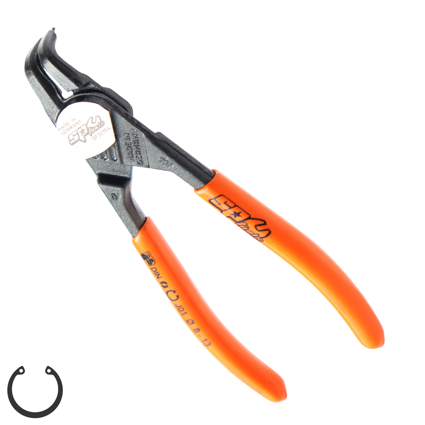 SP Tools Pliers & Cutters - HD Circlip Internal Bent (8-13mm) Precision 135mm SP32354