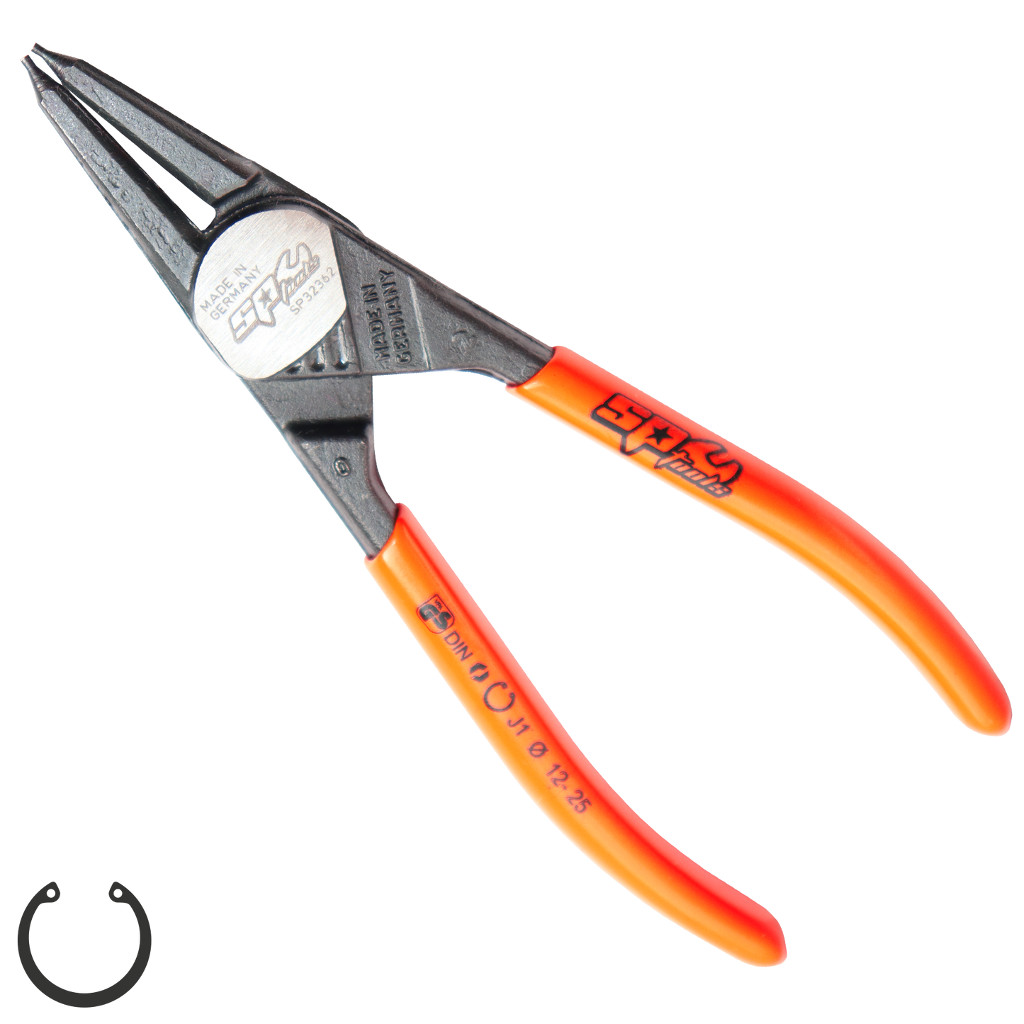 SP Tools Pliers & Cutters - HD Circlip Internal Straight (10-25mm) Precision 145mm SP32362