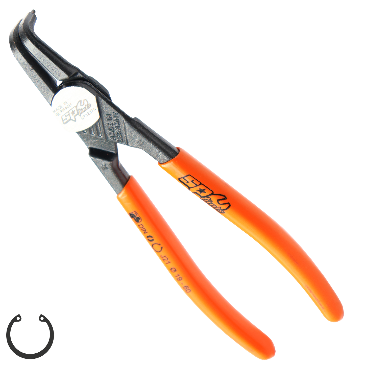 SP Tools Pliers & Cutters - HD Circlip Internal Bent (19-60mm) Precision 170mm SP32374