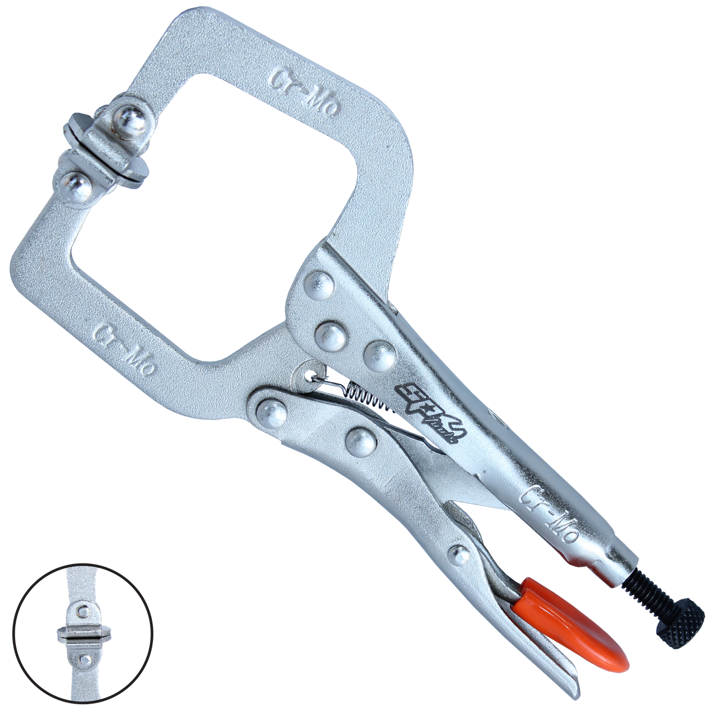 SP Tools Pliers Locking C-Clamp Swivel Pad 150mm(6") SP32655