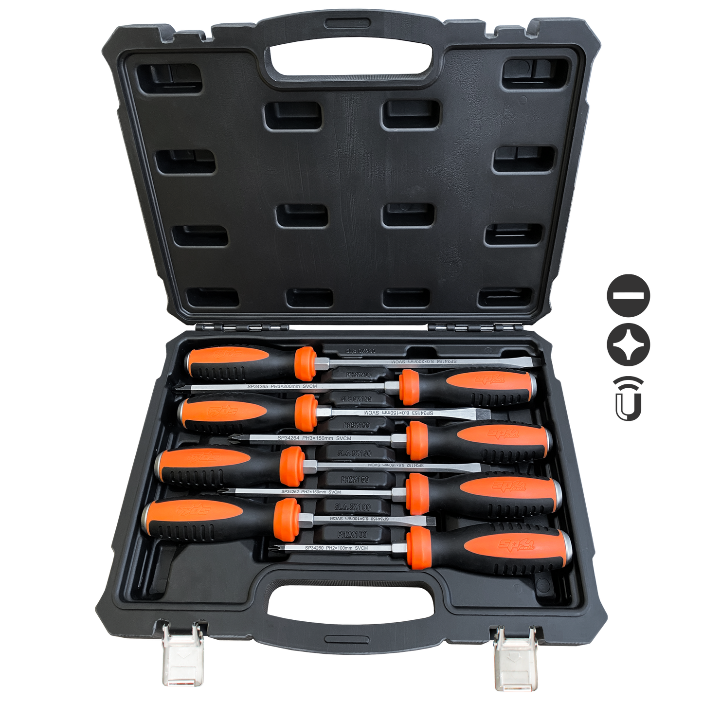 SP Tools Screwdriver Go Through Kit 8pc SP34020
