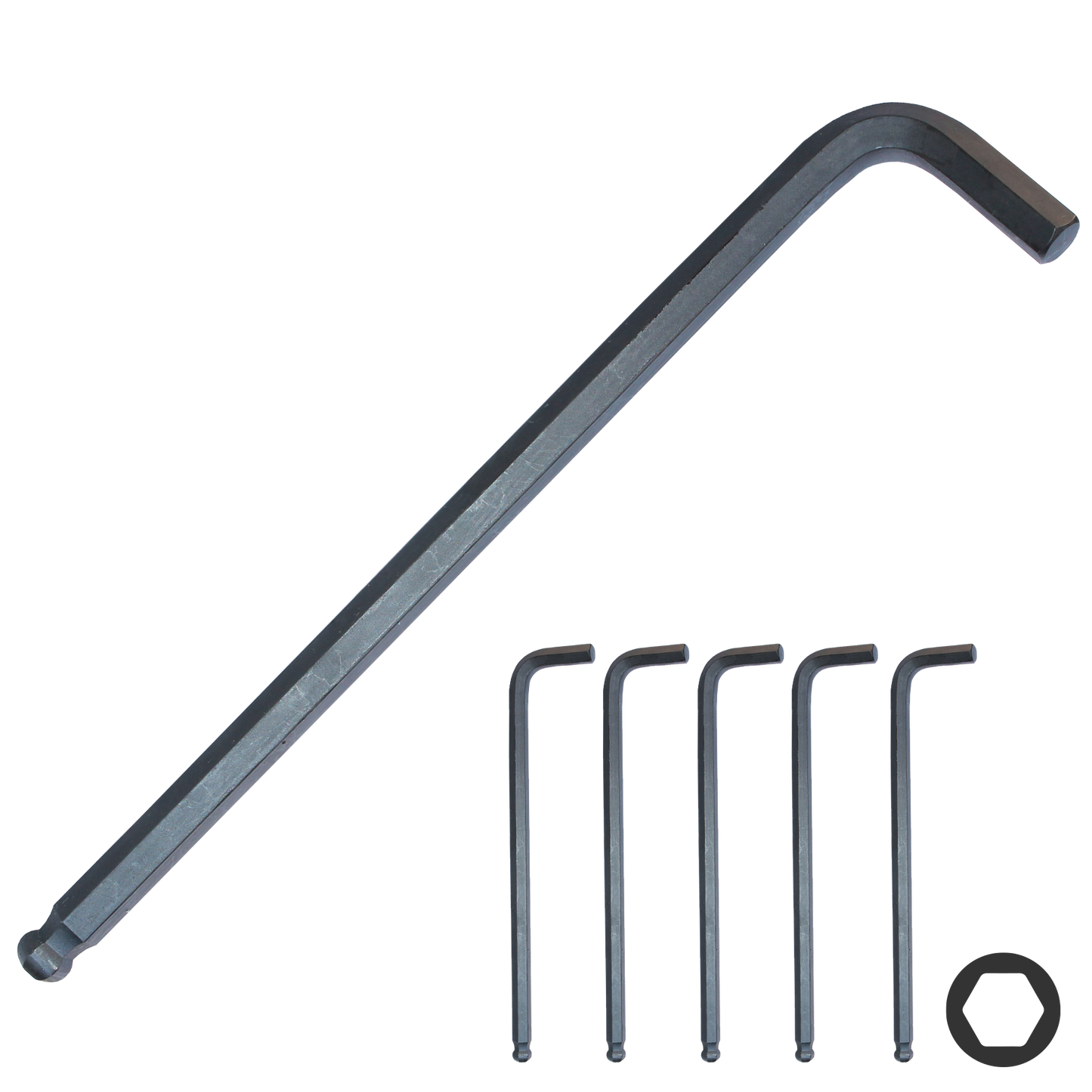 SP Tools Hex Key Black Metric 3mm (Pk5) SP34605