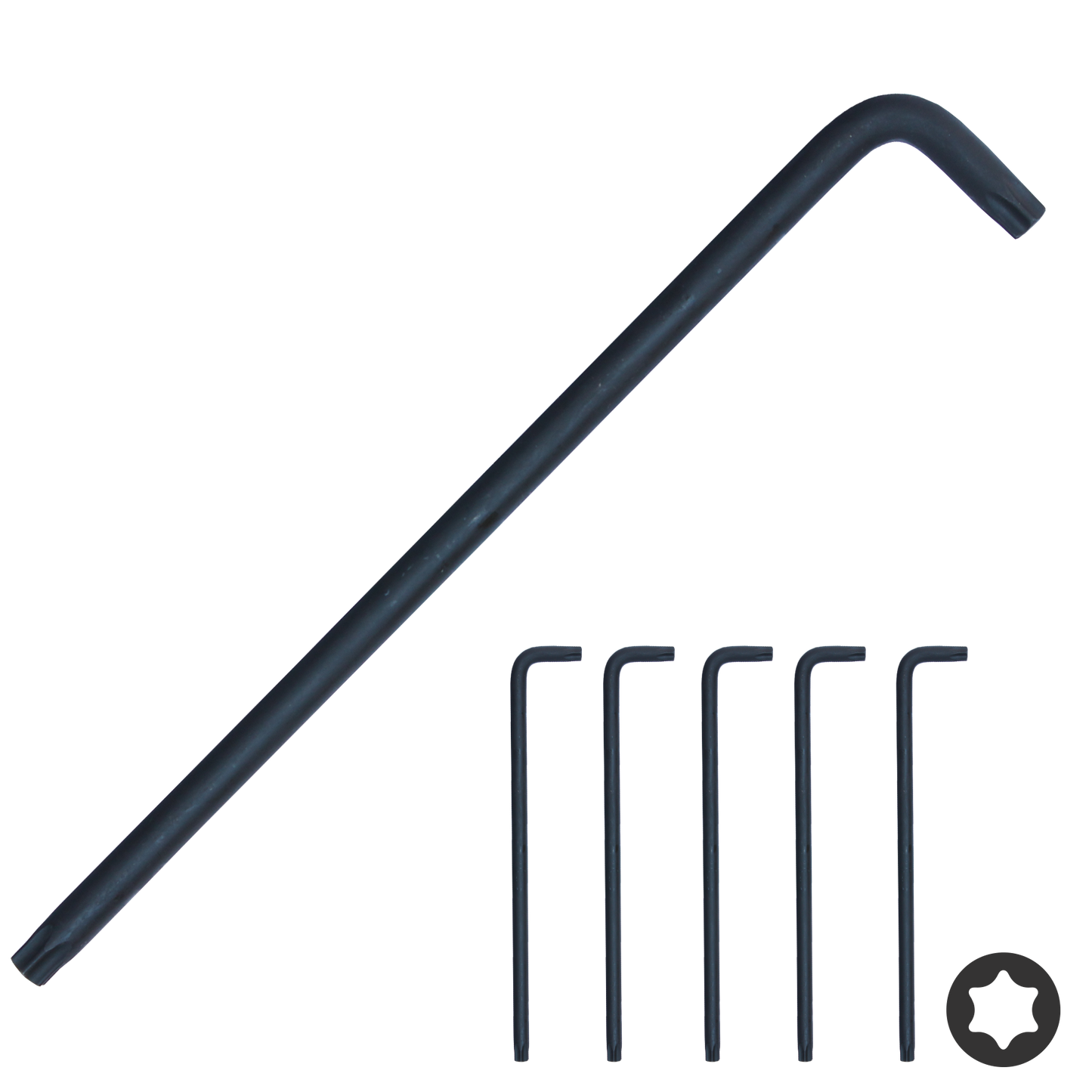 SP Tools T-40 Torx Key Set Black 5Pk SP34687