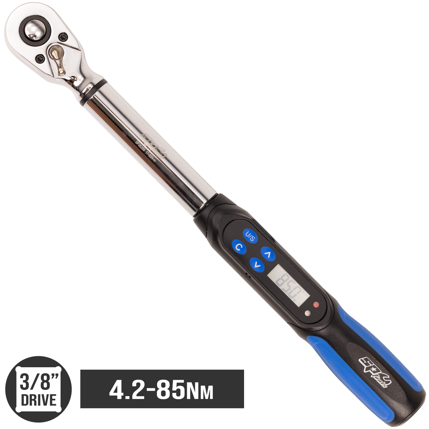 SP Tools Digital Torque Wrench 3/8in. Drive Stubby 4.2-85Nm SP35255