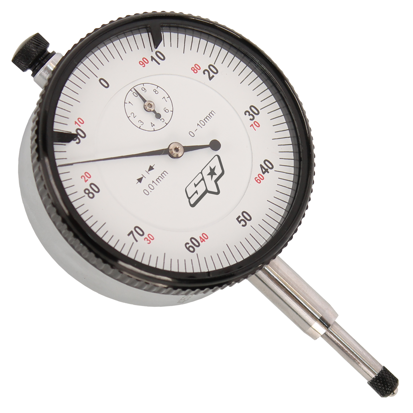 SP Tools Dial Indicator 0-100mm Steel Case (0.1 Reading) SP35691