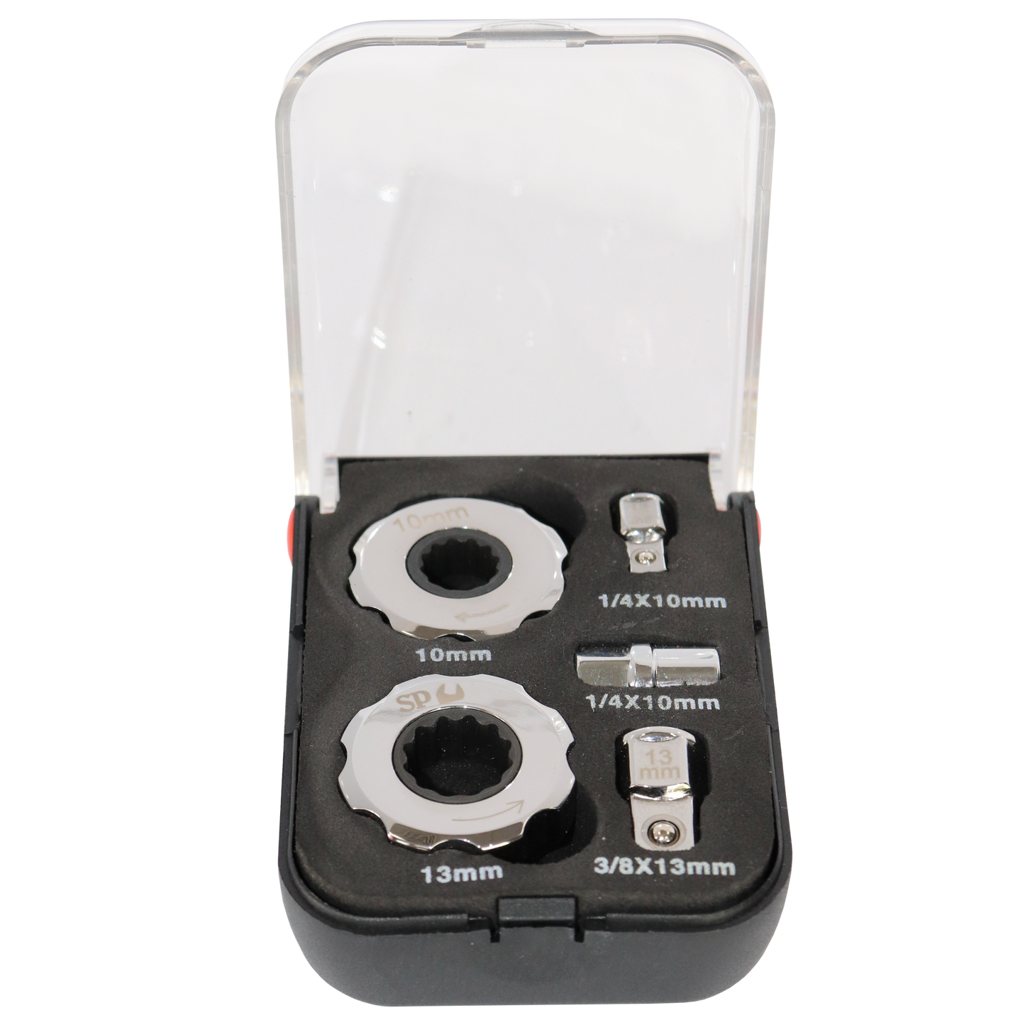 SP Tools Low Profile Extreme Compact Finger Tip Ratchet/Socket Set SP39605