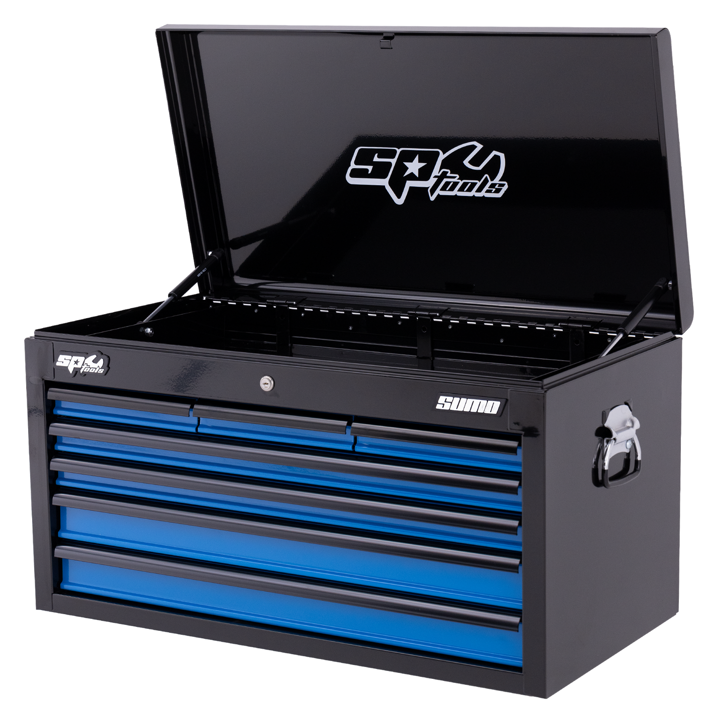 SP Tools 7 Drawer Sumo Series Tool Box Black/Blue SP40121