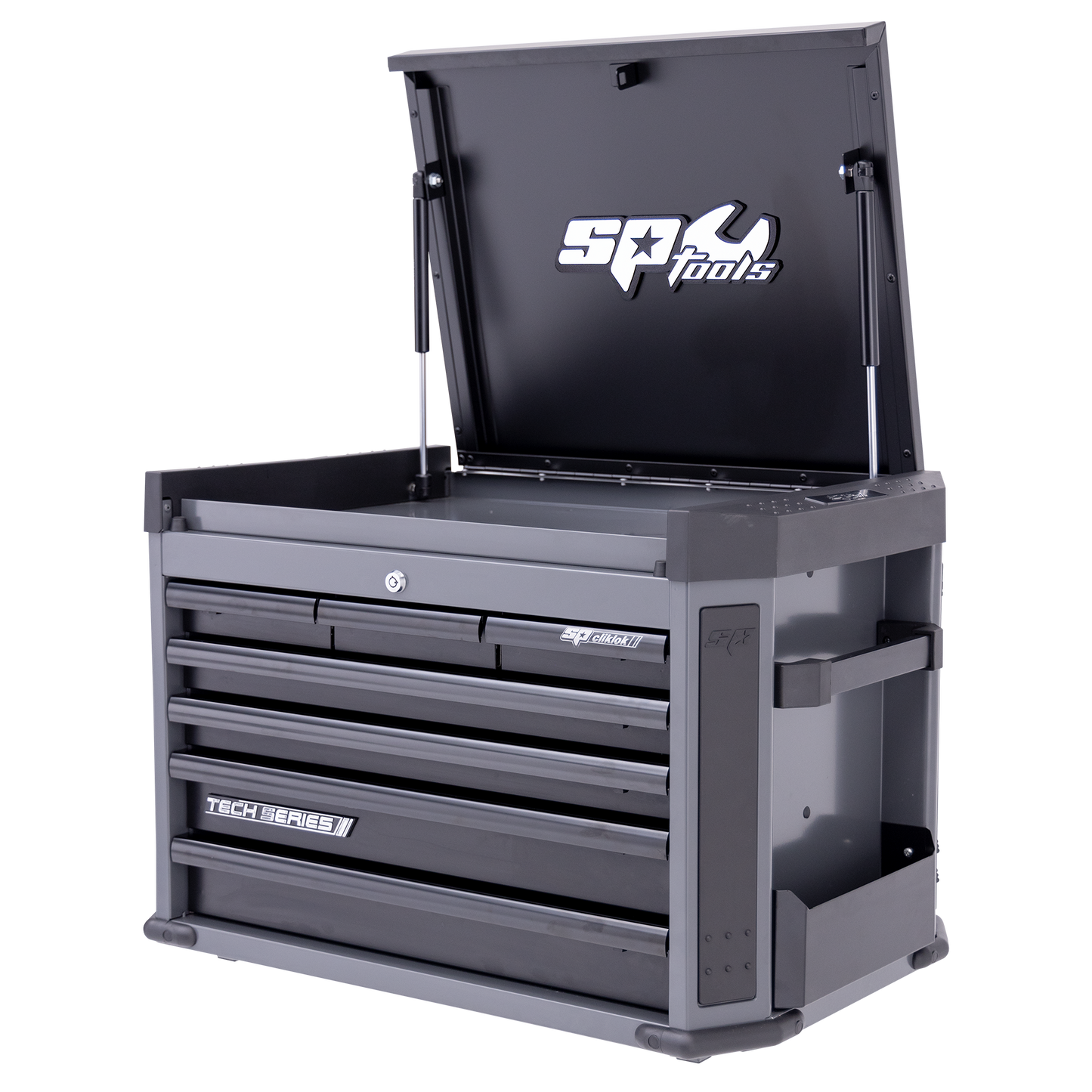 SP Tools 7 Drawer Tech Series Tool box Diamond Black SP42205D