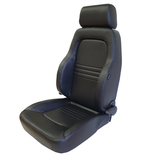 Autotecnica Adventurer 4X4 Seat PU Leather Black Heated SP4X4H2B