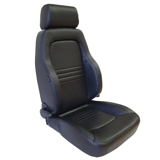 Autotecnica Adventurer 4X4 Seat PU Leather Black Heated SP4X4H2B