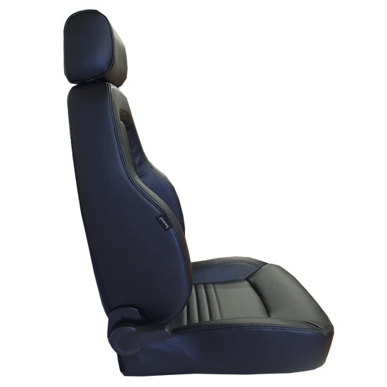Autotecnica Adventurer 4X4 Seat PU Leather Black Heated SP4X4H2B