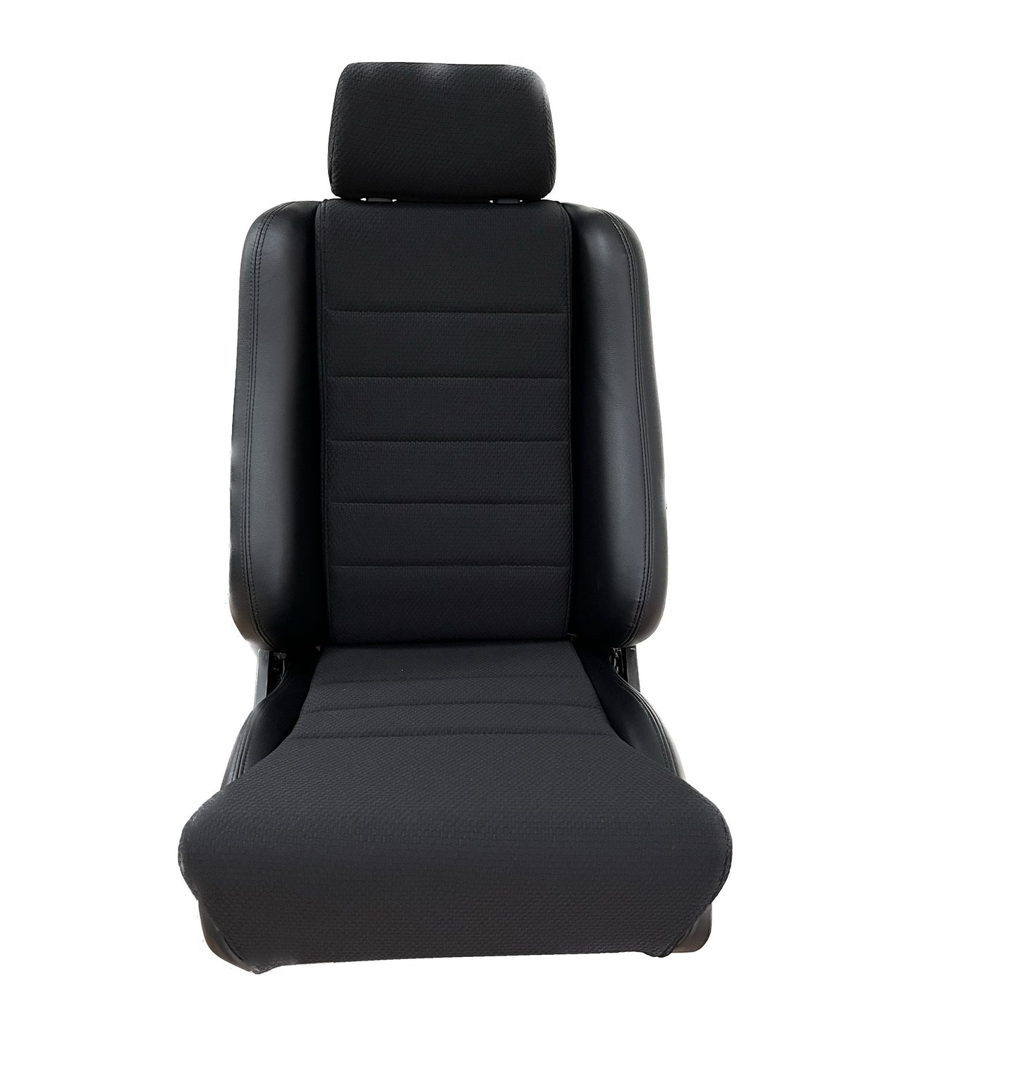 Autotecnica Adventurer 4X4 Seat PU Leather/Fabric Combination Black New SP4X4S5LBK