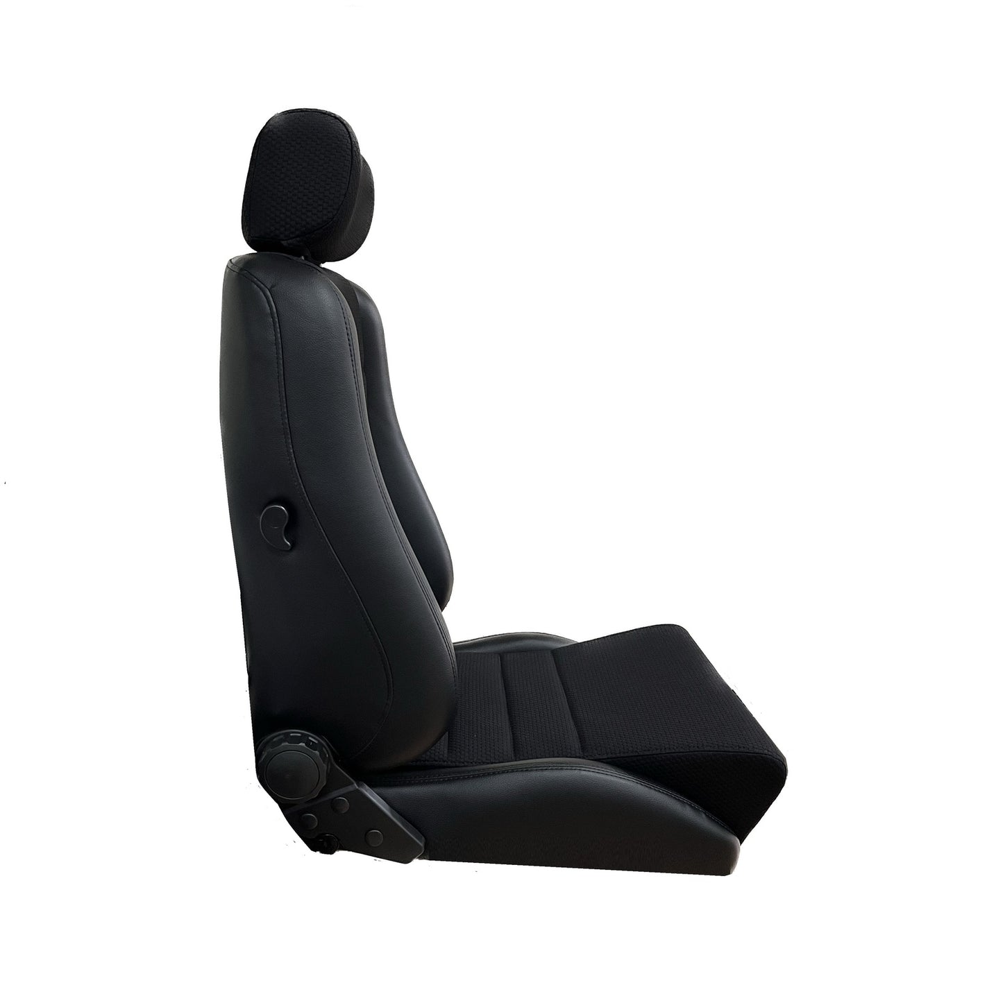 Autotecnica Adventurer 4X4 Seat PU Leather/Fabric Combination Black New SP4X4S5LBK