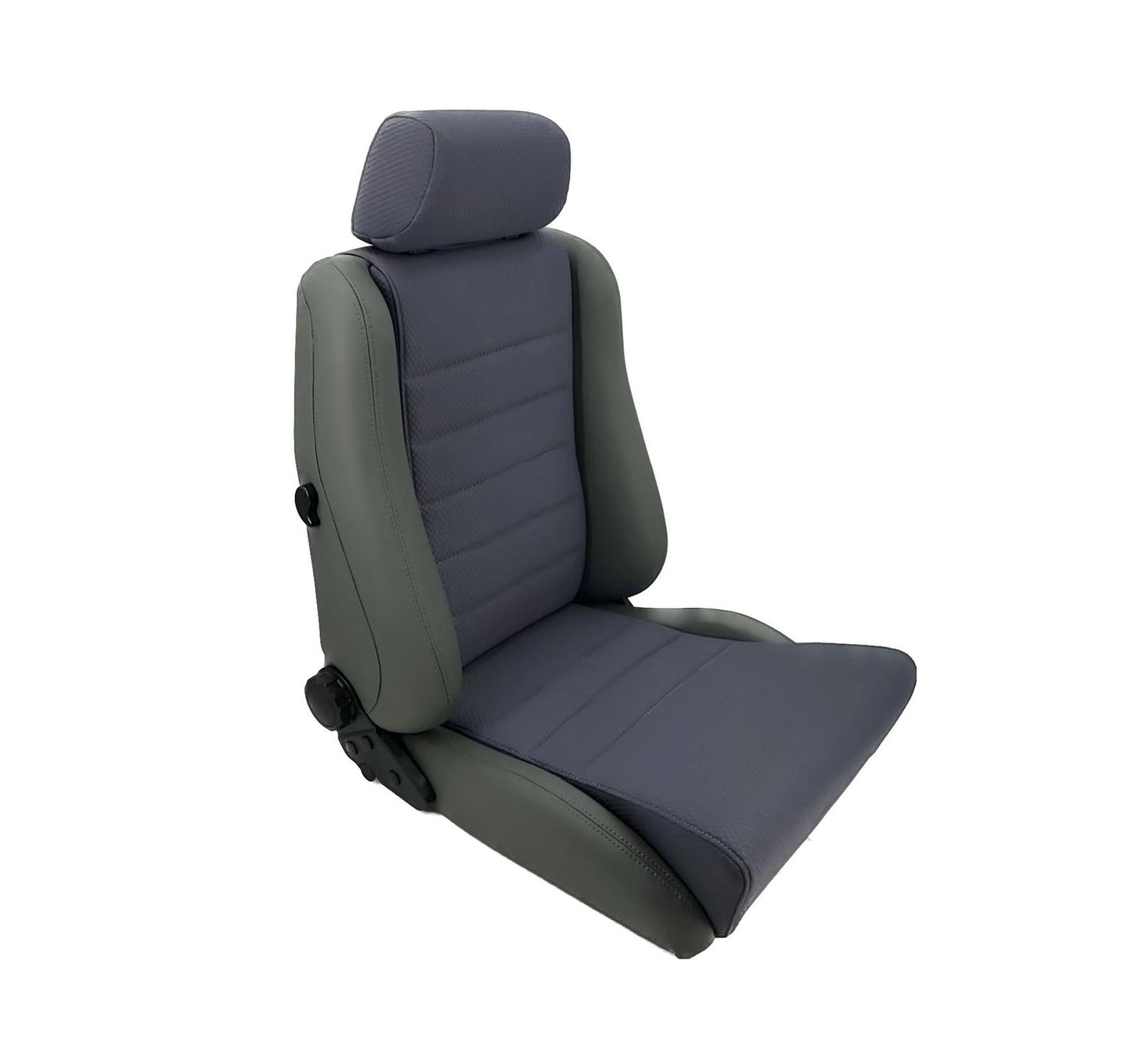 Autotecnica Adventurer 4X4 Seat PU Leather/Fabric Combination Grey SP4X4S5LGR