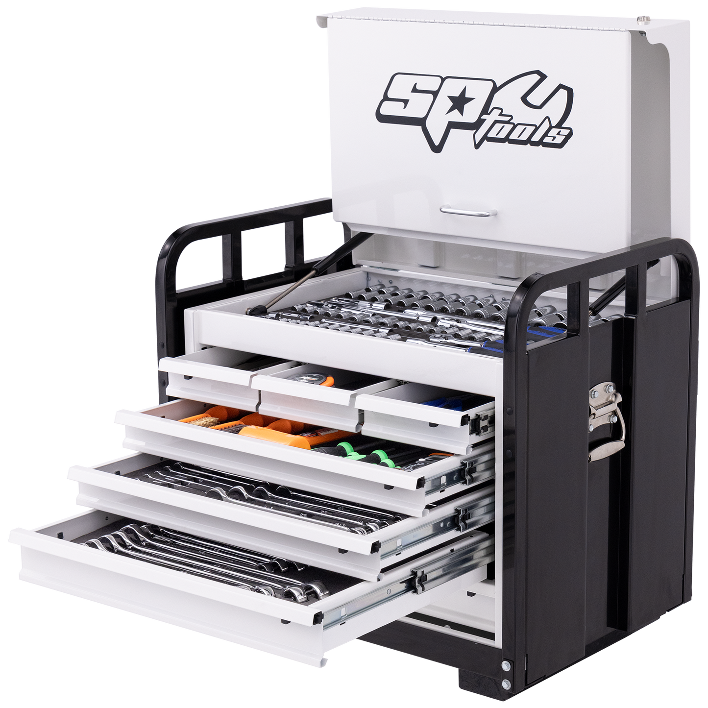 SP Tools 382Pc 7 Drawer Off Road Field Service Tool Kit White/Black SP50215