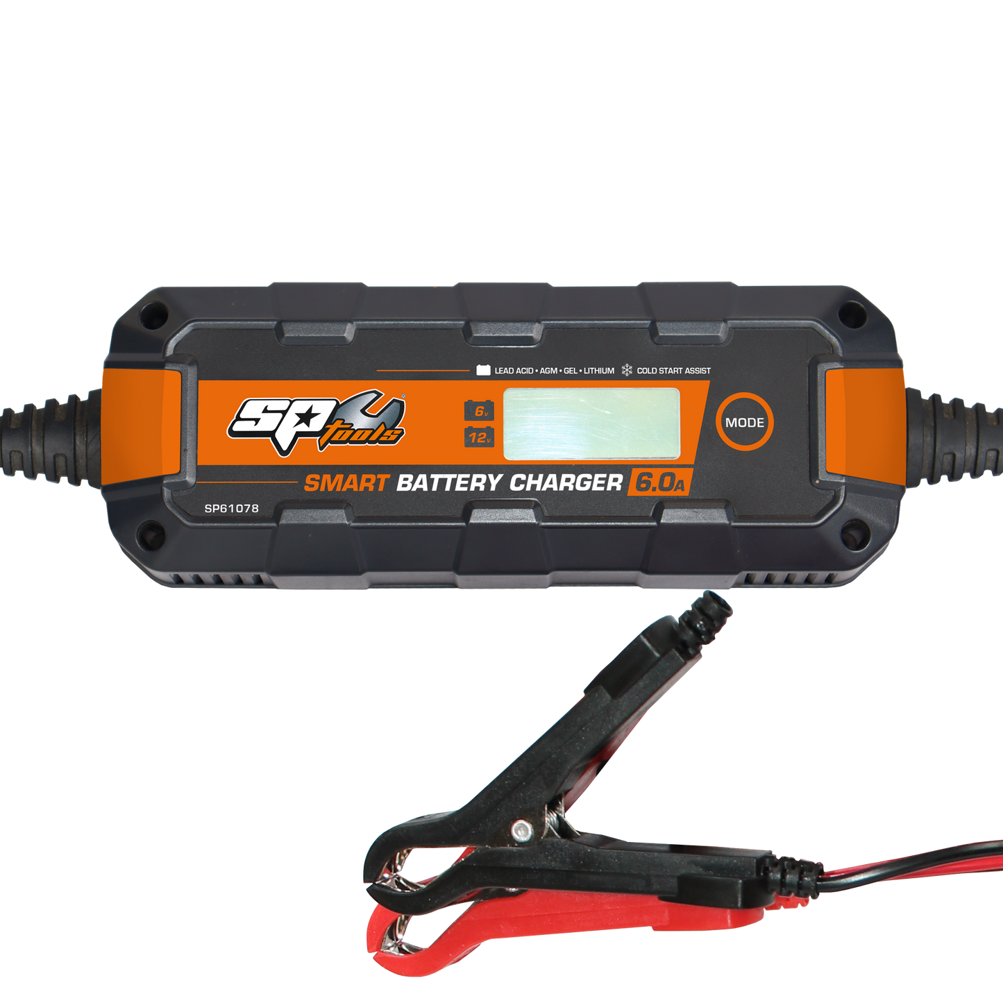 SP Tools Smart Battery Charger 8-Stage Multi-Volt 6V 12V 6A SP61078