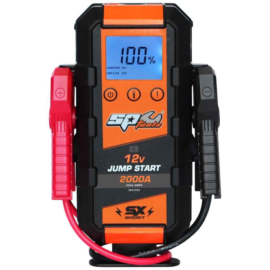 SP Tools SX Boost Jump Starter/Power Bank 2000A Li-ion 16000mAh 12V SP61093