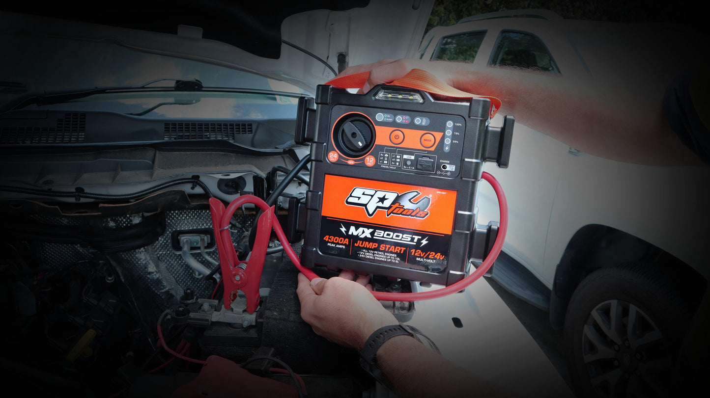 SP Tools MX Boost Jump Starter/Power Bank 4300A Li-ion 36000mAh 12V/24V SP61097