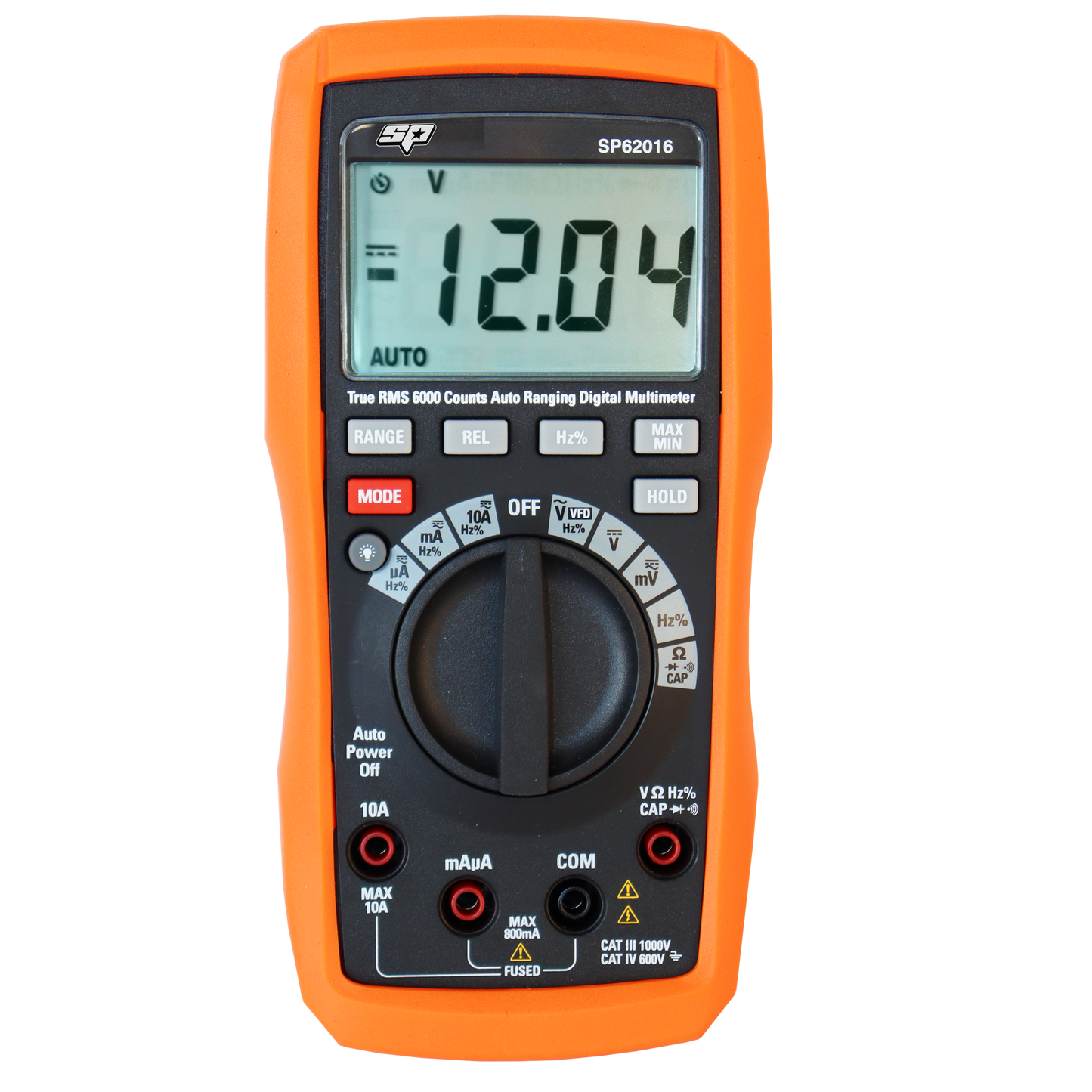 SP Tools Deluxe Automotive Digital Multimeter 0.8-100V DC SP62016