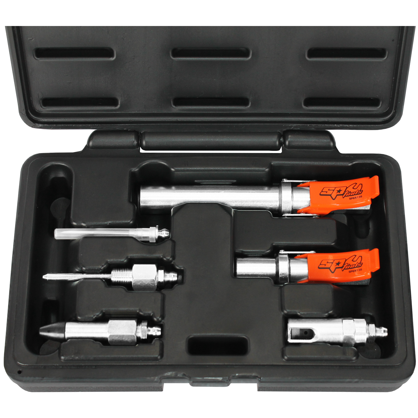 SP Tools Quick Connect Grease Gun Coupler & Accessory Kit 6Pc SP65140