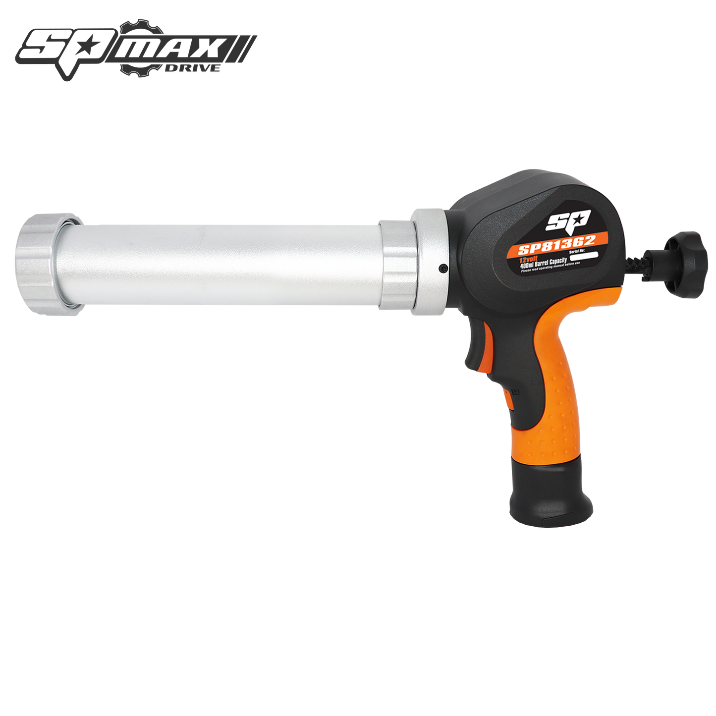 SP Tools 12V Caulking Gun - 400ml - Skin Only - Max Drive SP81362BU