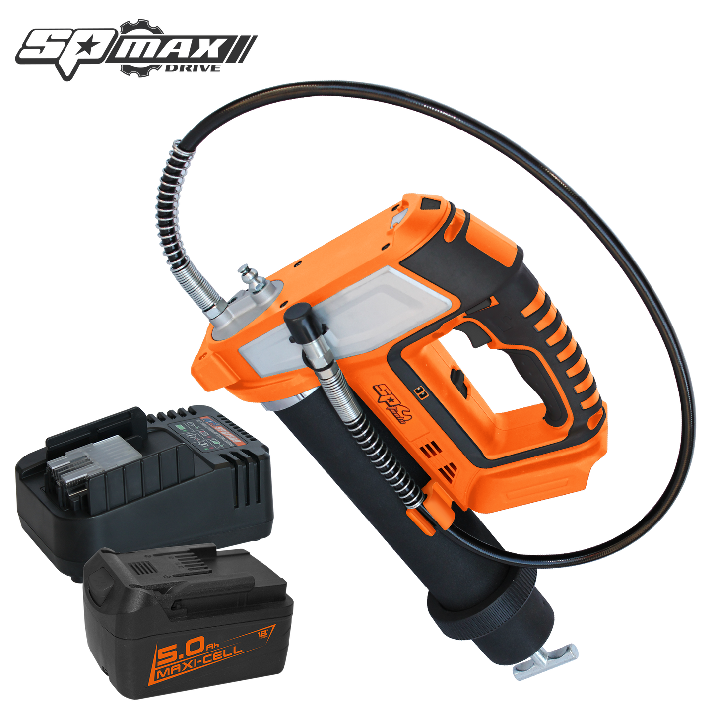 SP Tools 18V Industrial Grease Gun - Max Drive SP81523