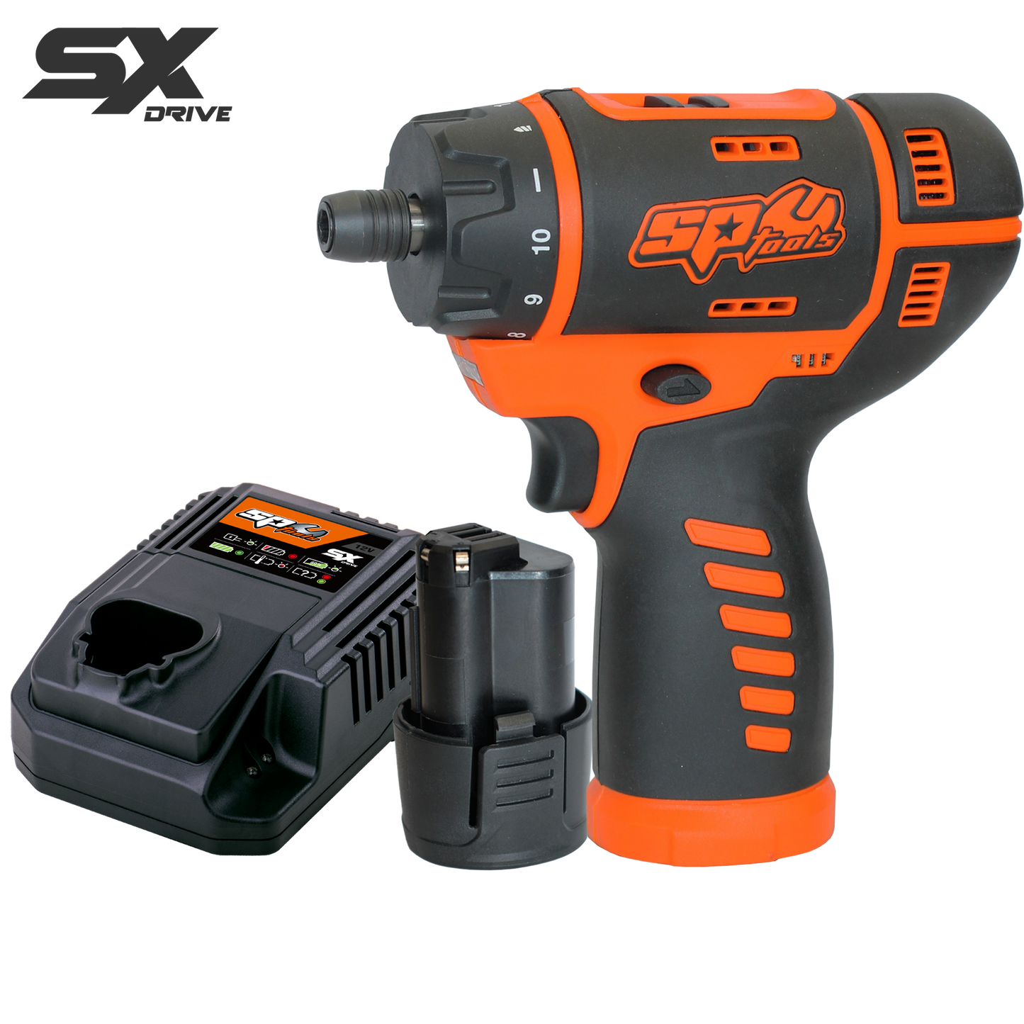 SP Tools 12V 2 SPeed Screwdriver - 2.5Ah - Sx Drive SP83210