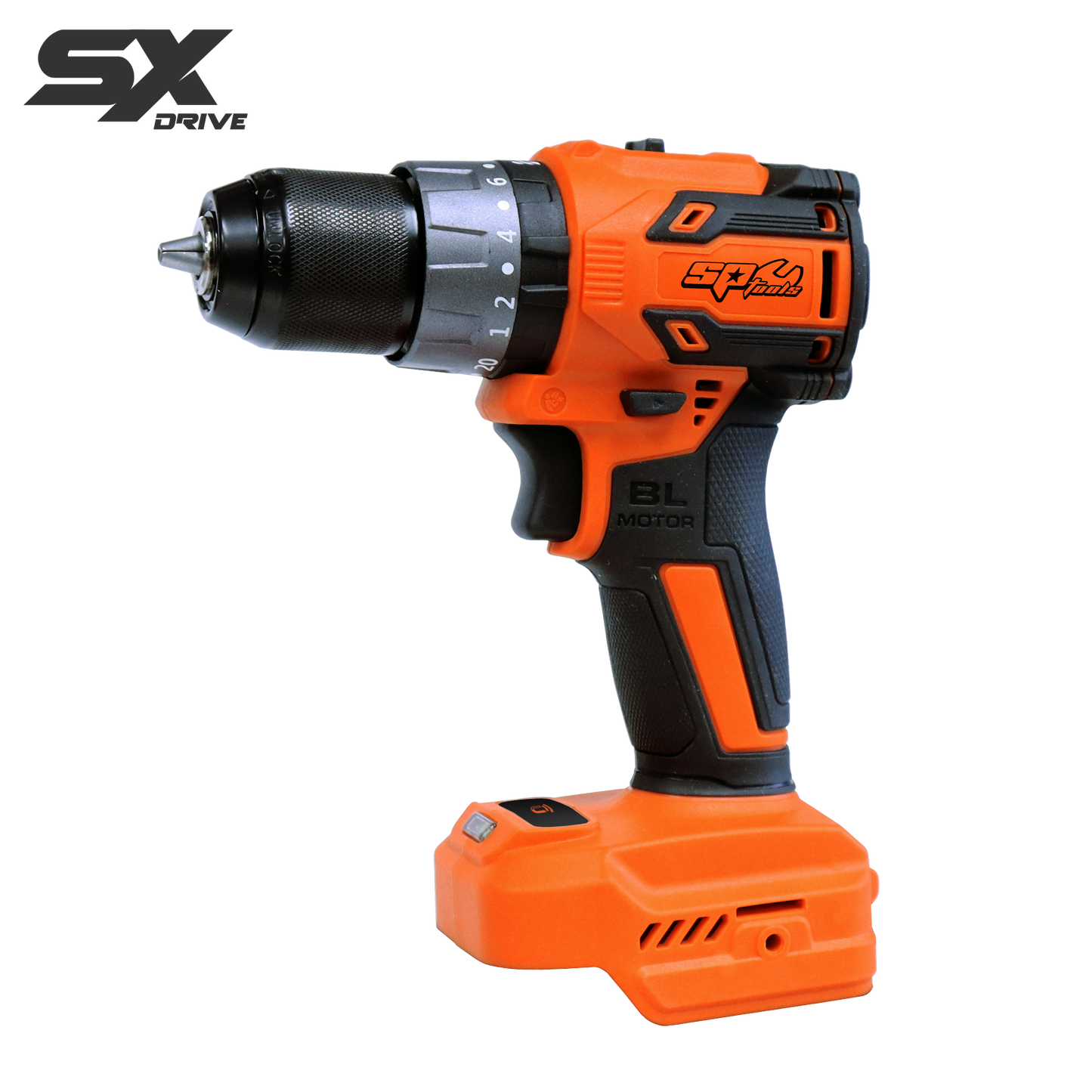 SP Tools Cordless - 18V Drill/Driver Brushless - Skin Only - Sx Drive SP83235BU