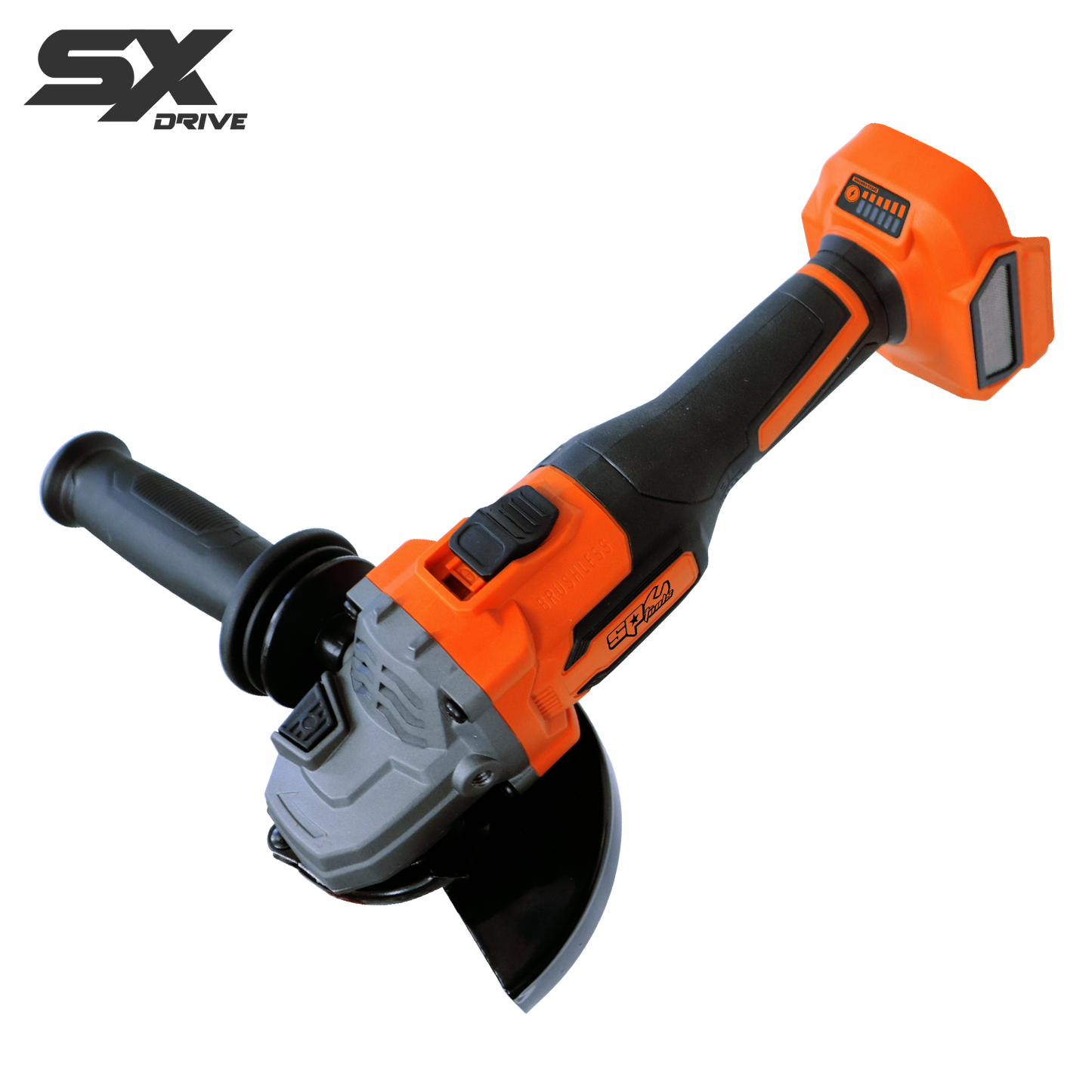 SP Tools Cordless - 18V 5In Brushless Angle Grinder - Skin Only - Sx Drive SP83311BU