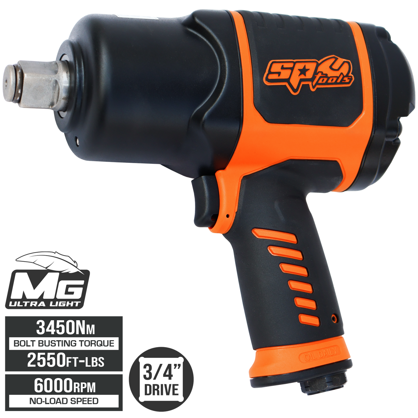 SP Tools Air Tools - Impact Wrench 3/4"Dr SP9855
