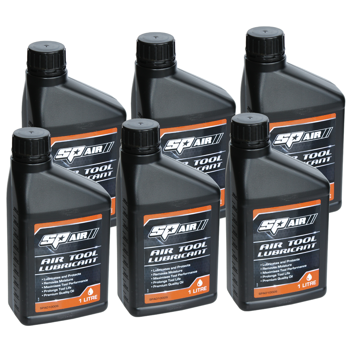 SP Tools Oil Air 1Lt Bottle Carton Of 6 SPAO1000