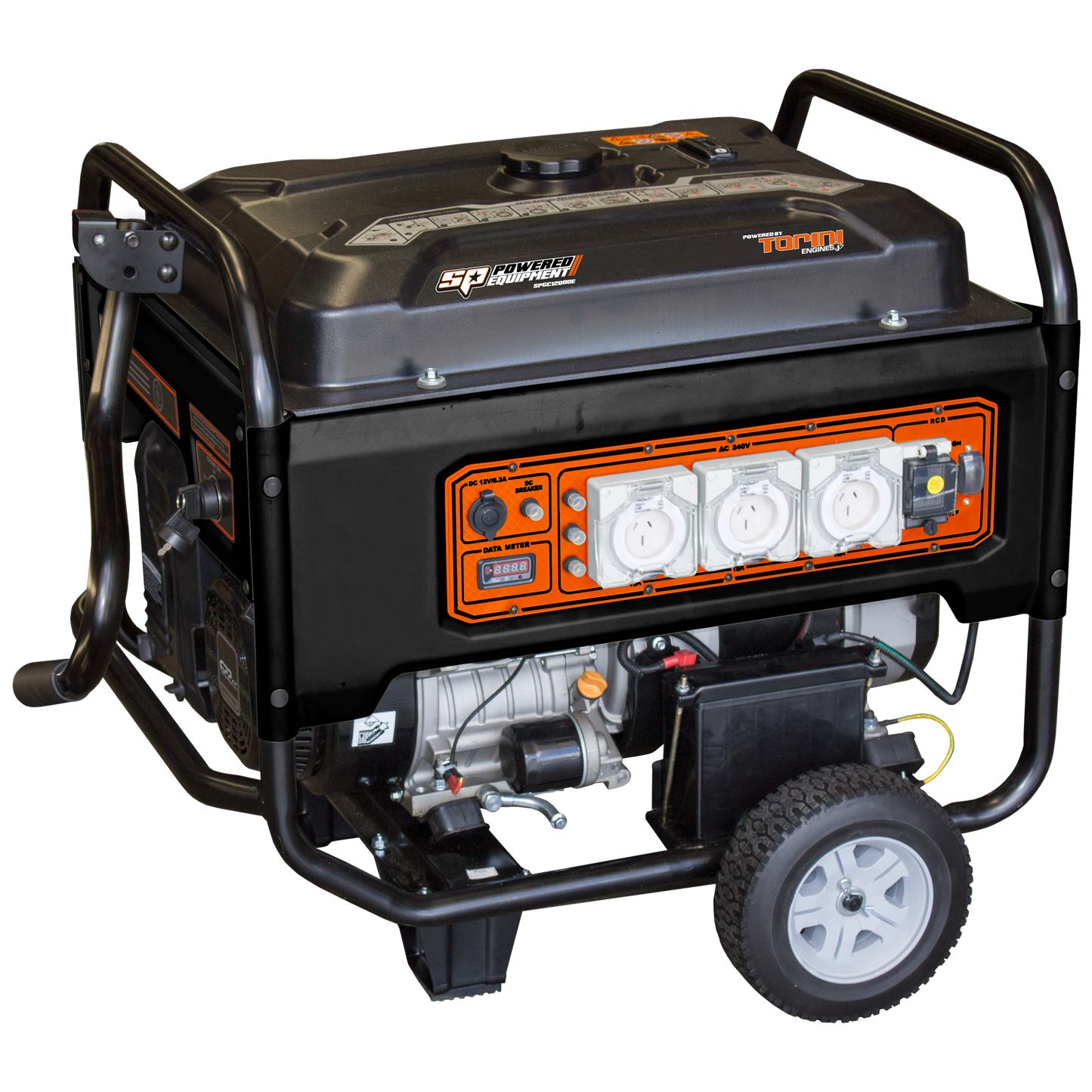 SP Tools Generator - 12Kva Construction Series SPGC12000E