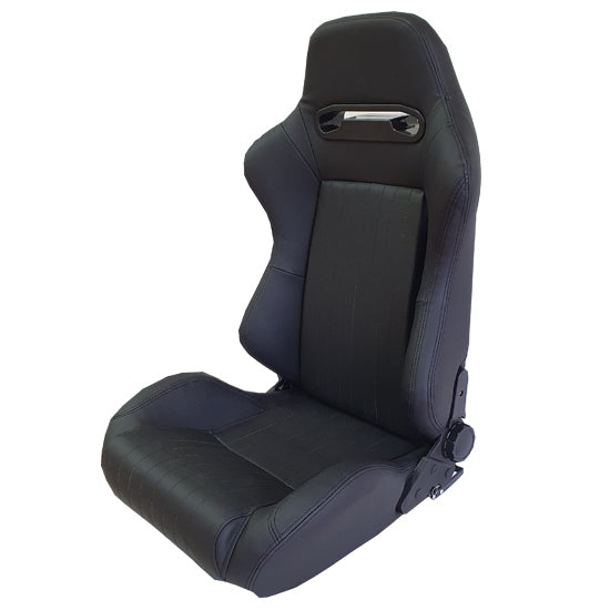 Autotecnica Sport Seat Semi Molded (Pair) SSP20BK