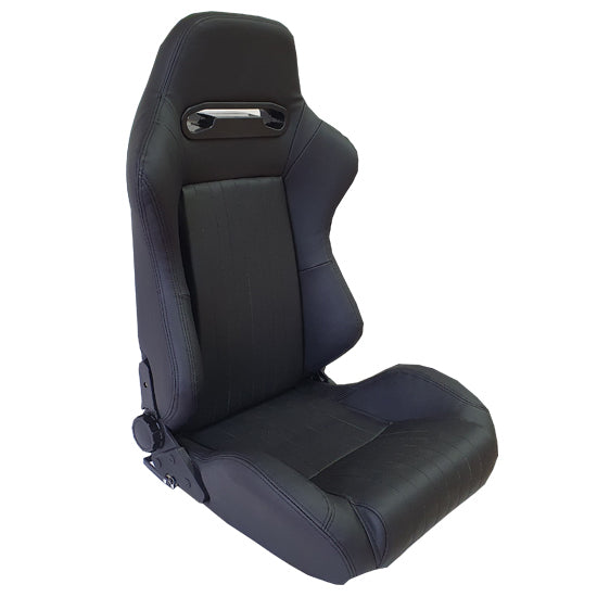 Autotecnica Sport Seat Semi Molded (Pair) SSP20BK