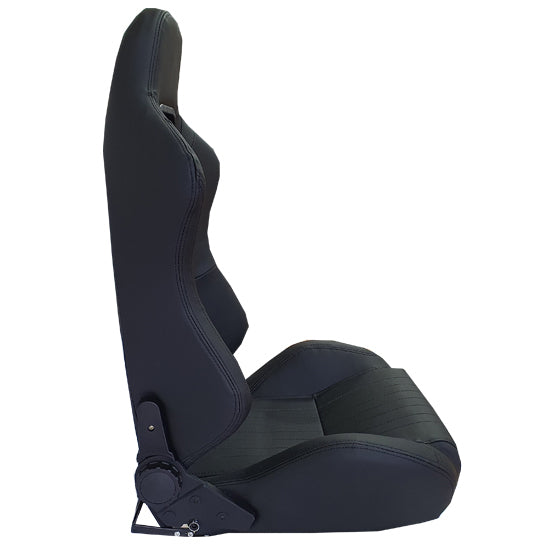 Autotecnica Sport Seat Semi Molded (Pair) SSP20BK
