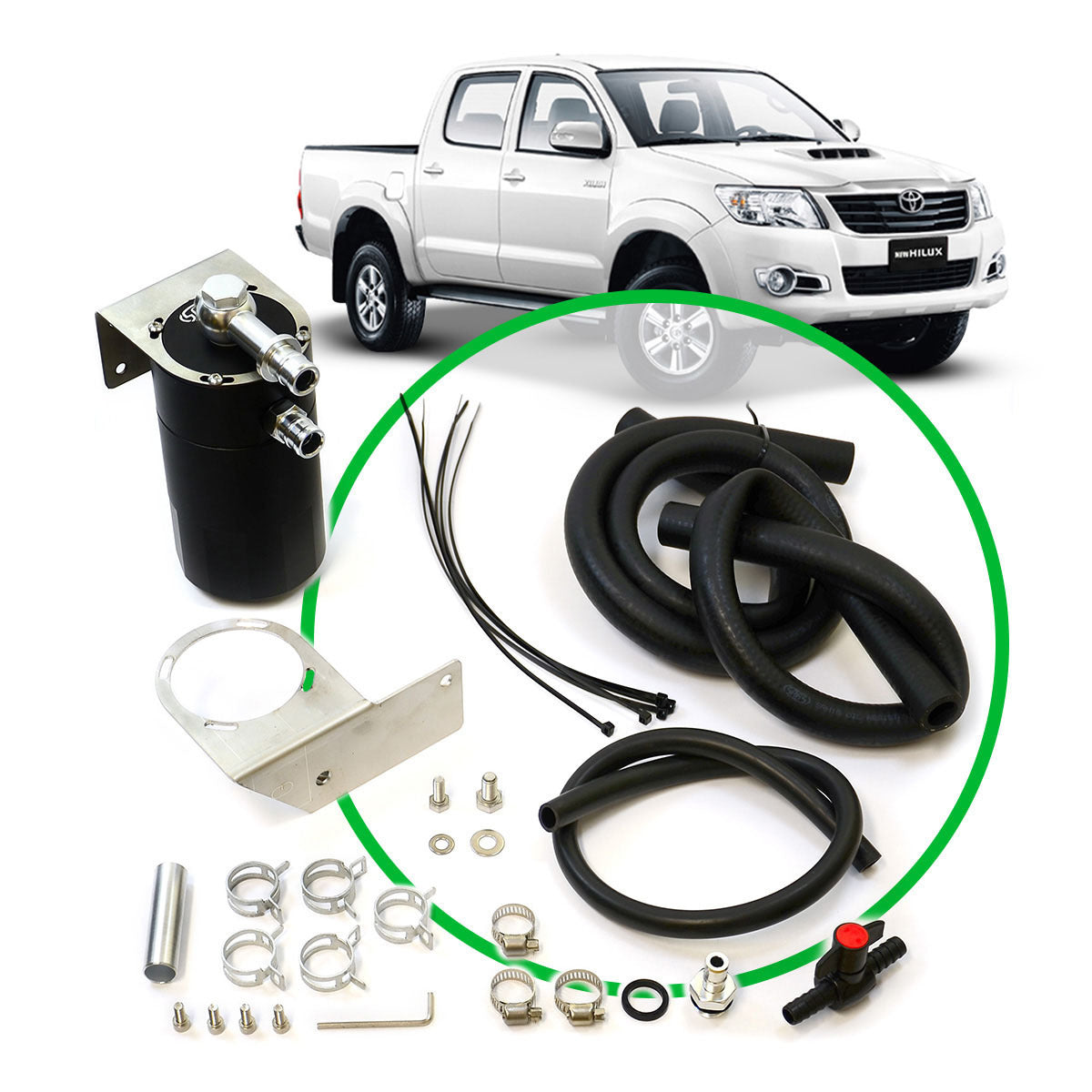 SAAS Oil Catch Tank Full Kit ST1101-1014
