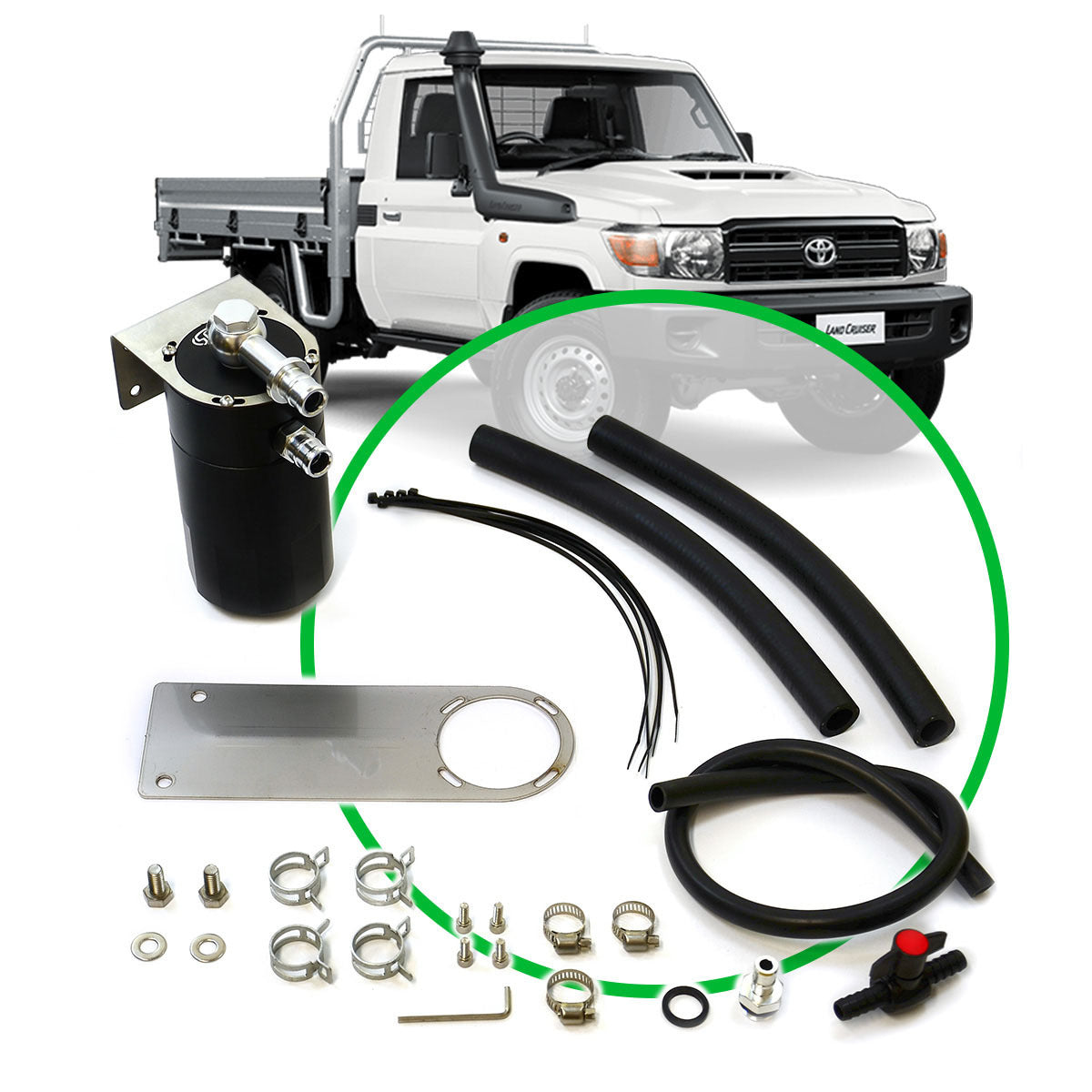 SAAS Oil Catch Tank Full Kit ST1205-1014