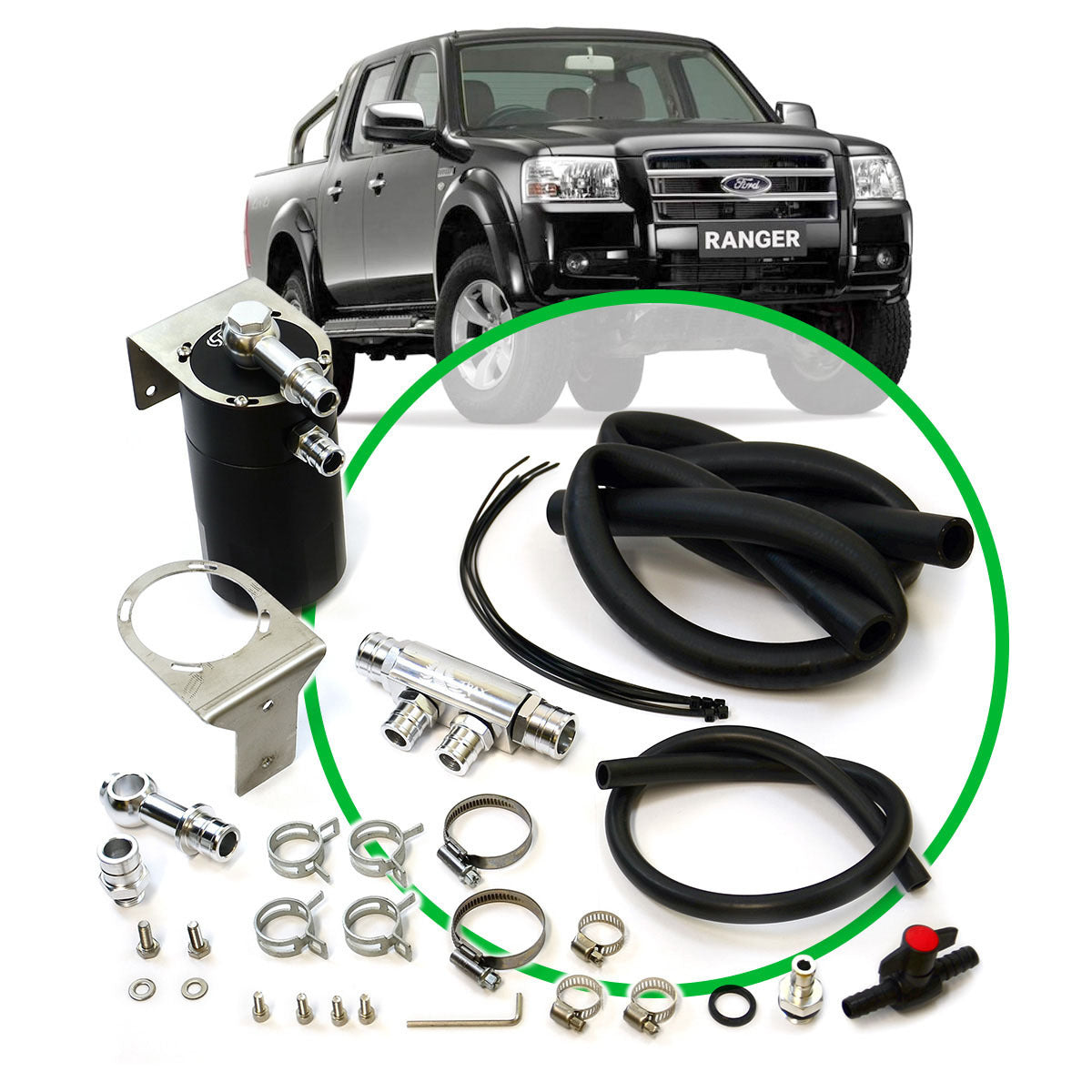 SAAS Oil Catch Tank Full Kit ST2101-1014