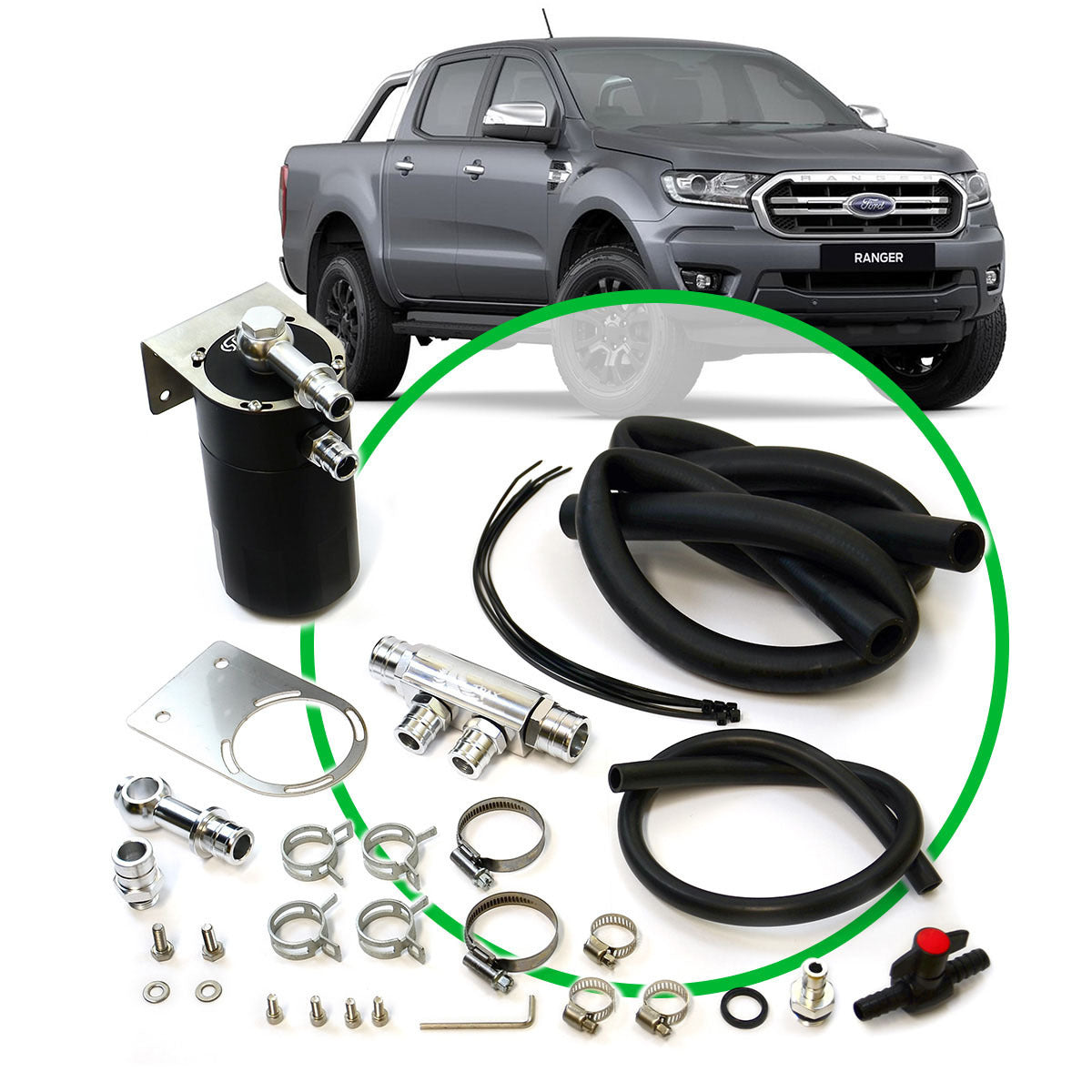 SAAS Oil Catch Tank Full Kit ST2103-1014
