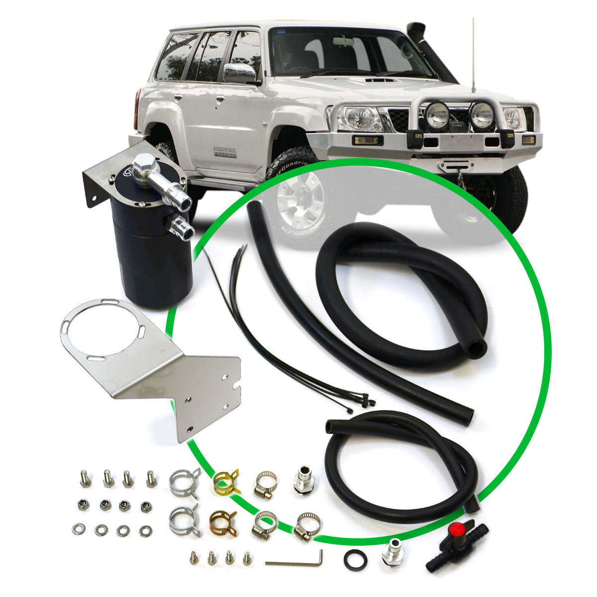 SAAS Oil Catch Tank Full Kit ST4102-1014