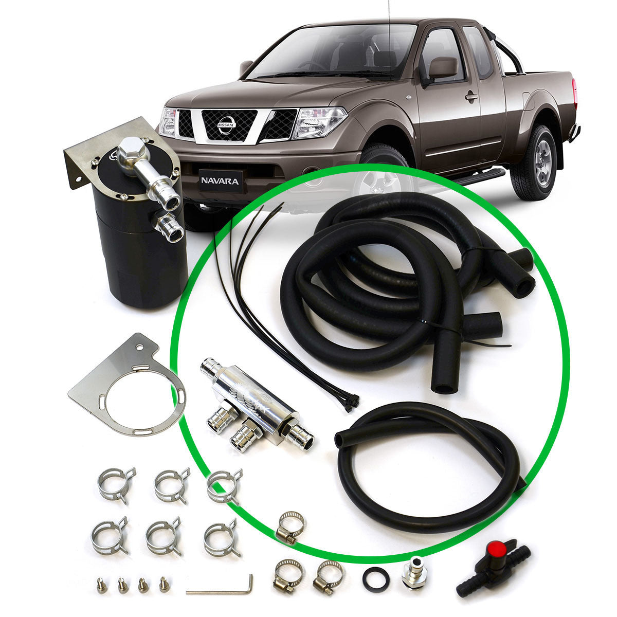 SAAS Oil Catch Tank Full Kit ST4105-1014
