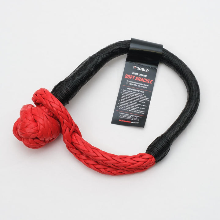 Saber Offroad 4x4 Heavy Duty Fully Bound Soft Shackle 17000Kg